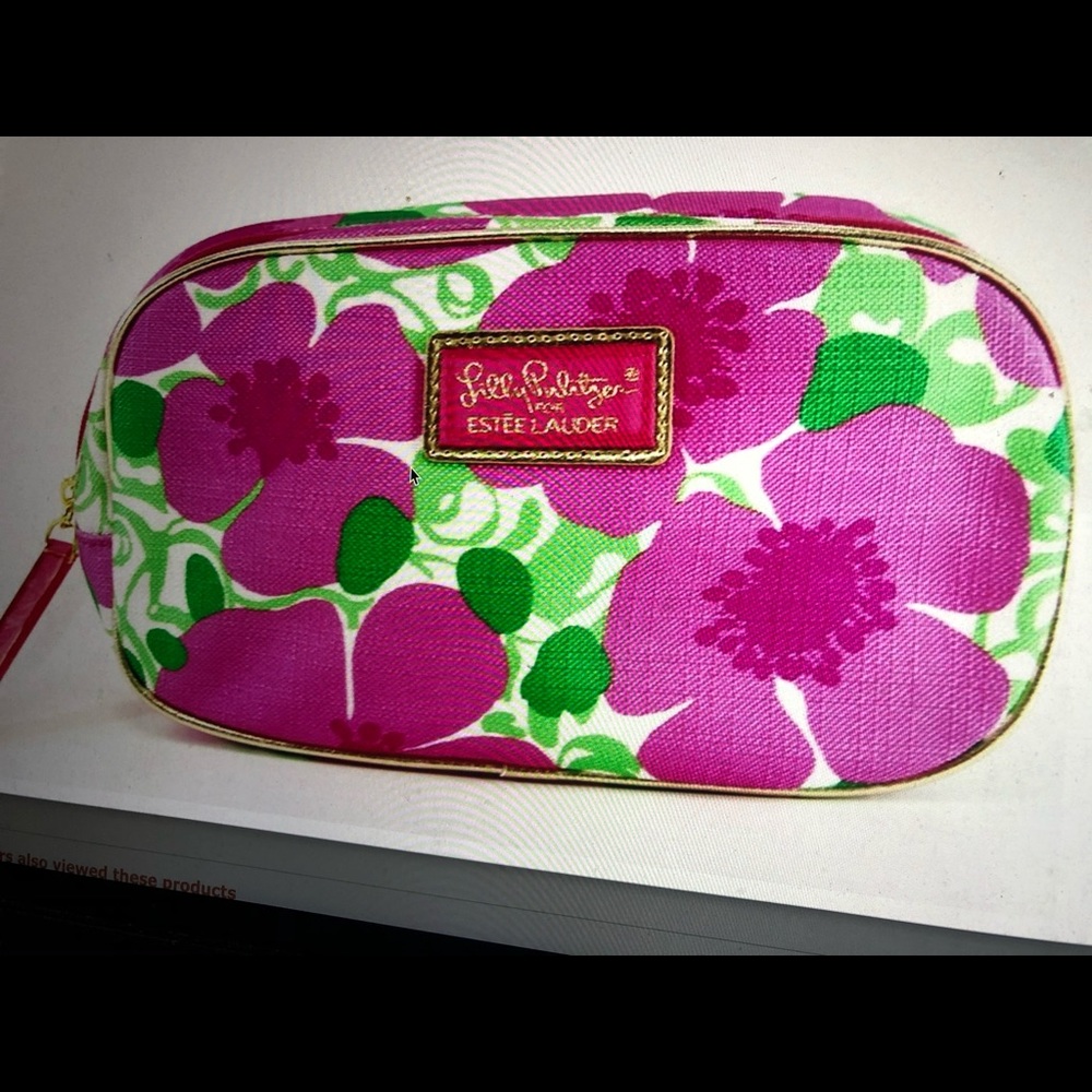 Estée Lauder Lily Pulitzer Cosmetic Bag